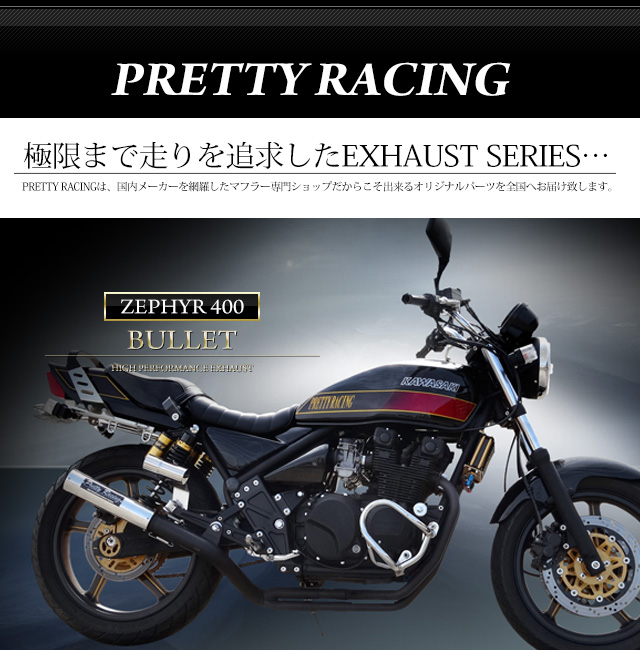 CBX400F ノーマル ファッションタンデムバー（ゴム巻き）
