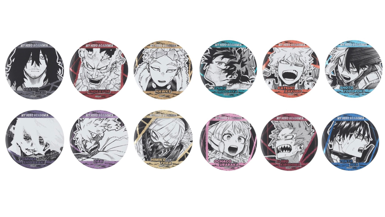 1月29日まで】僕のヒーローアカデミア デコレクション缶バッジ
