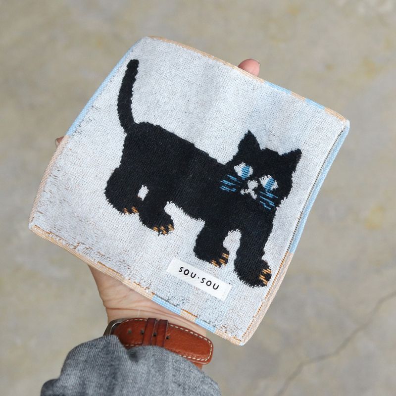 SOU・SOU 豆タオル ねこ - 36 Sublo