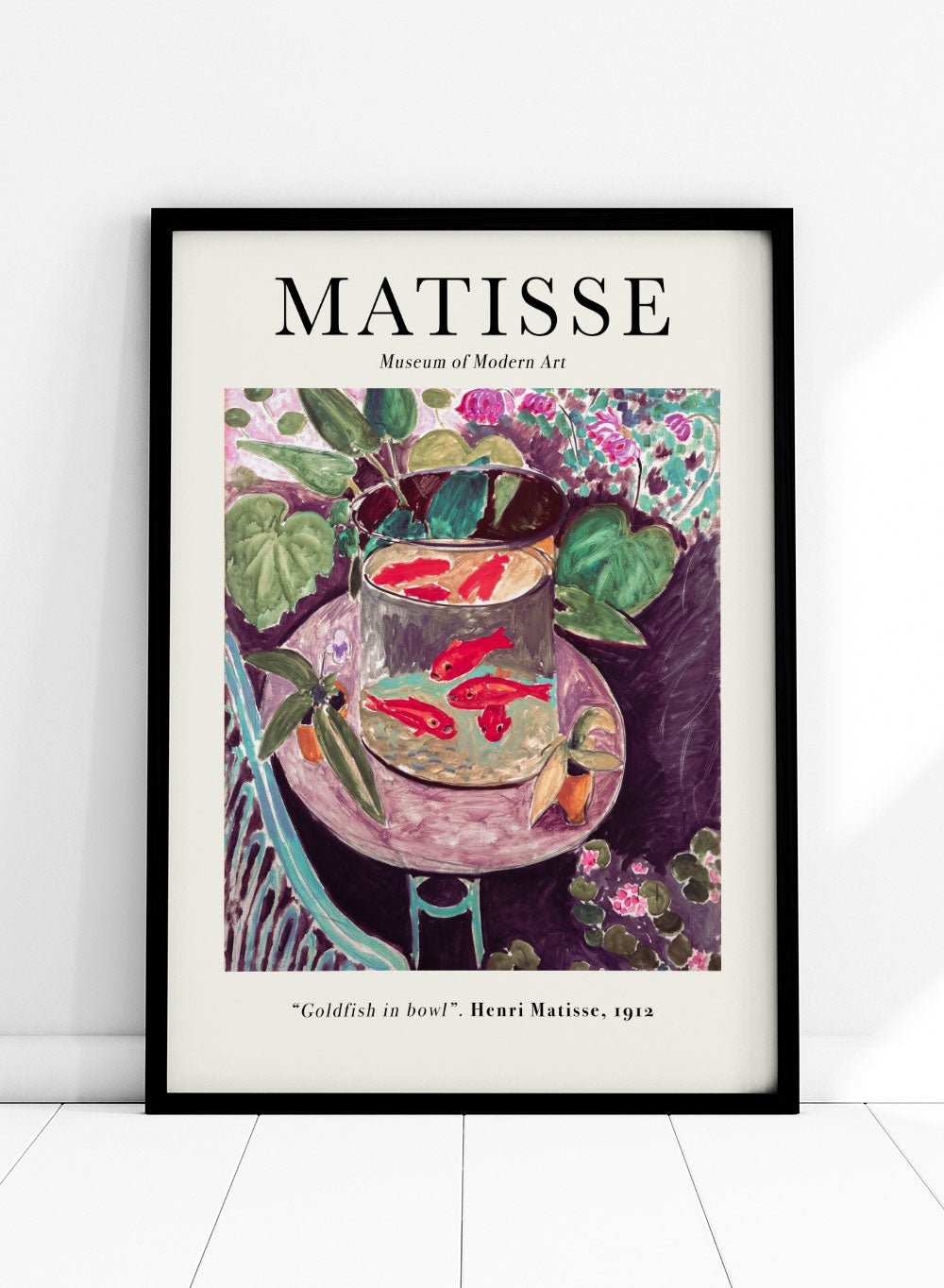 Henri Matisse Goldfish in Bowl 1912 Print | Vintage Exhibition