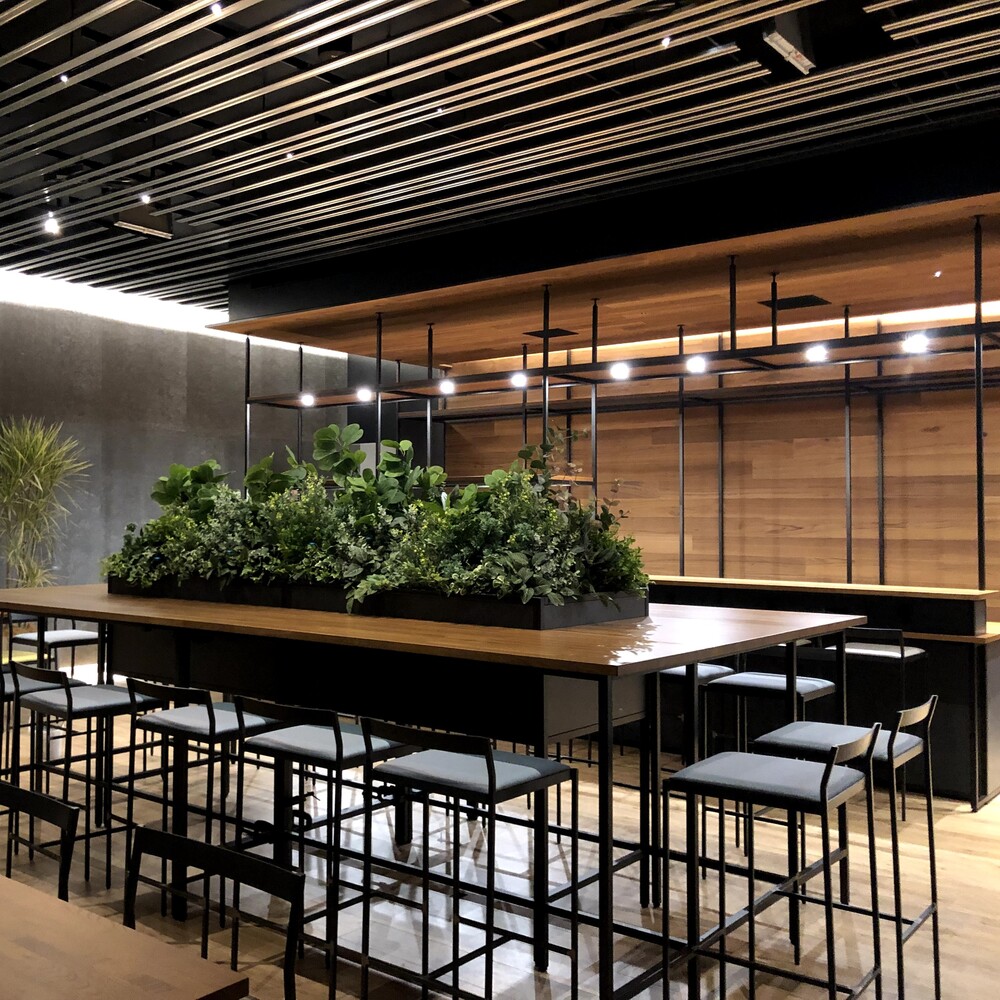 SHIN カウンターチェアS BLACK | SUGIYAMA | Japanese Minimalist