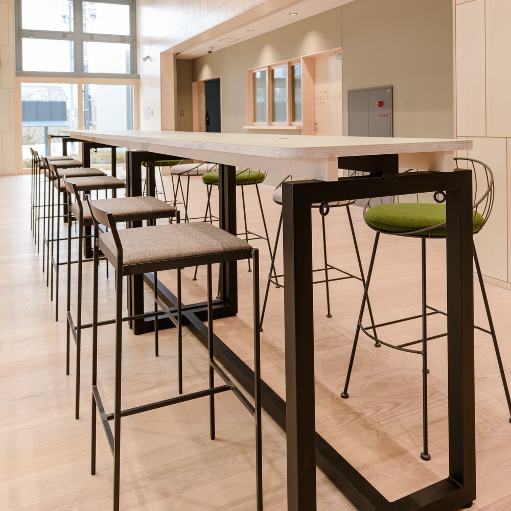 SHIN カウンターチェアS BLACK | SUGIYAMA | Japanese Minimalist