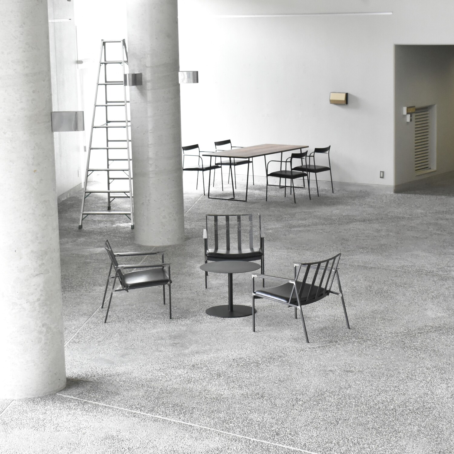 SHINラウンジチェア CLEAR | SUGIYAMA | Japanese Minimalist Solid