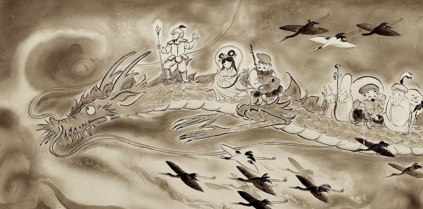 水墨画の龍の描き方【保存版】初心者にもわかりやすく図解で簡単解説