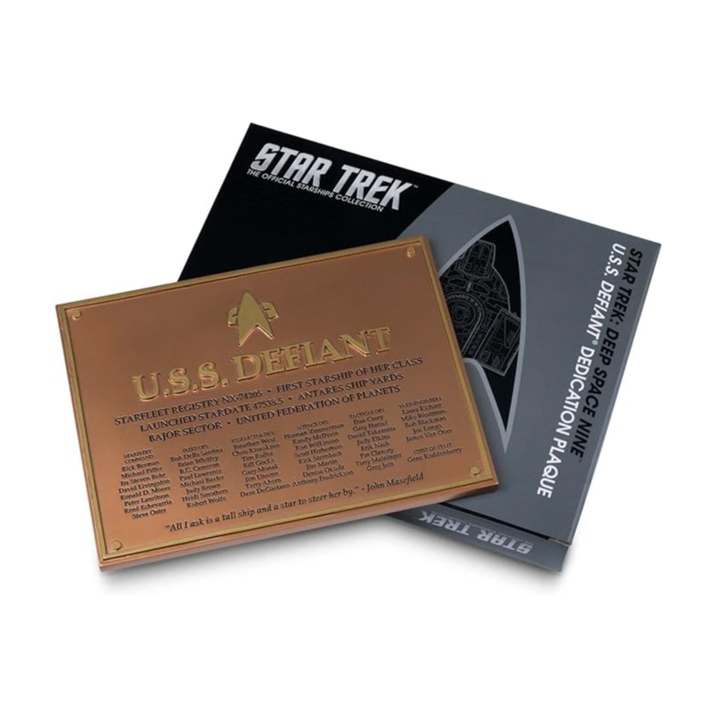 スターシップ・コレクション就航記念プレート – SULU.JP