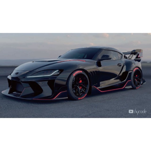 TOYOTA GRスープラ For HYCADE ボディ [AD-RB7A] - スーパーラジコン