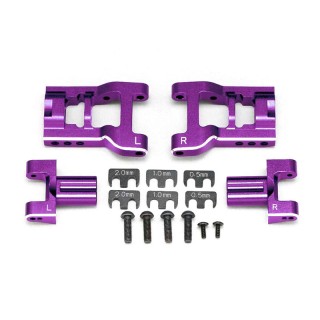 アルミ製フロントバンパーブレース(パープル仕様/面取加工済)(YD-2用