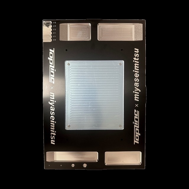 アルミセッティングボード/ブラック TOPLINE X miyaseimitsu 1 [TP-647