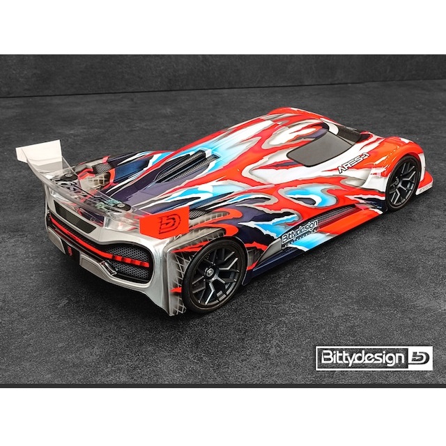 ARES-1クリアーボディ1/10GT190mmライトウエイト [BDGT-190AS1