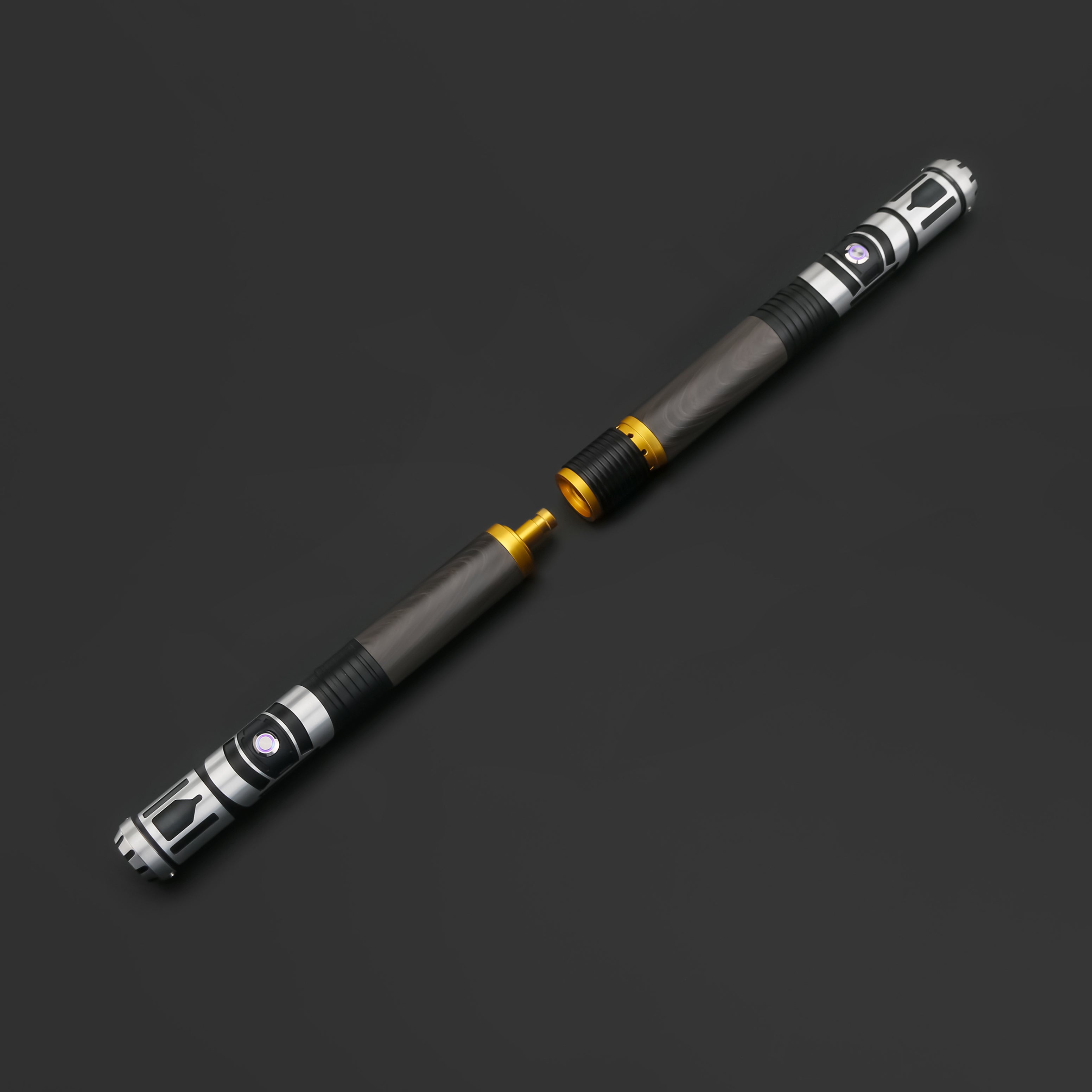 フォーススタッフ｜クイックリリース接続付きの両刃ライトセーバー