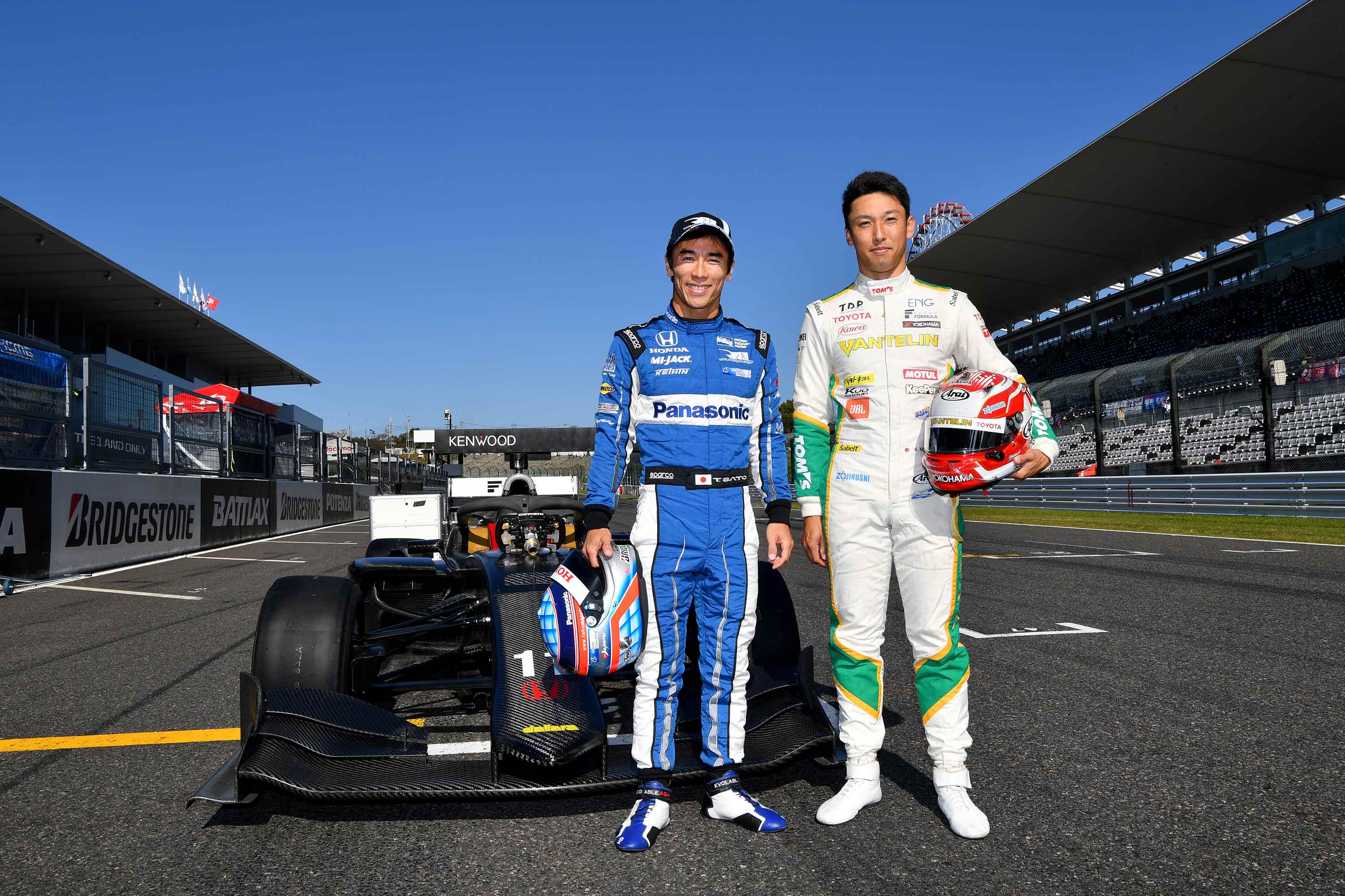 佐藤琢磨&中嶋一貴 夢の「ランデブー走行」 | SUPER FORMULA Official