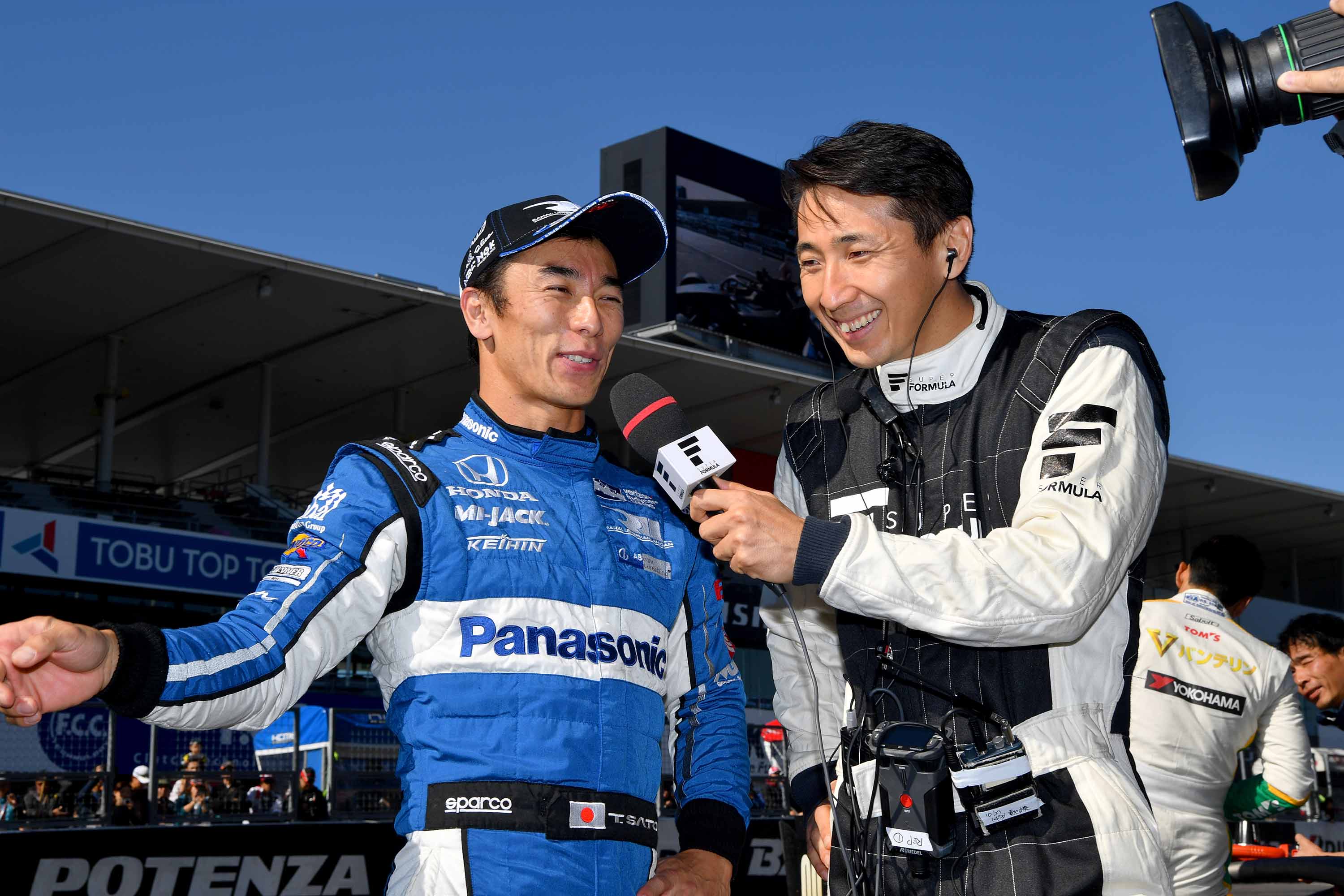佐藤琢磨&中嶋一貴 夢の「ランデブー走行」 | SUPER FORMULA Official