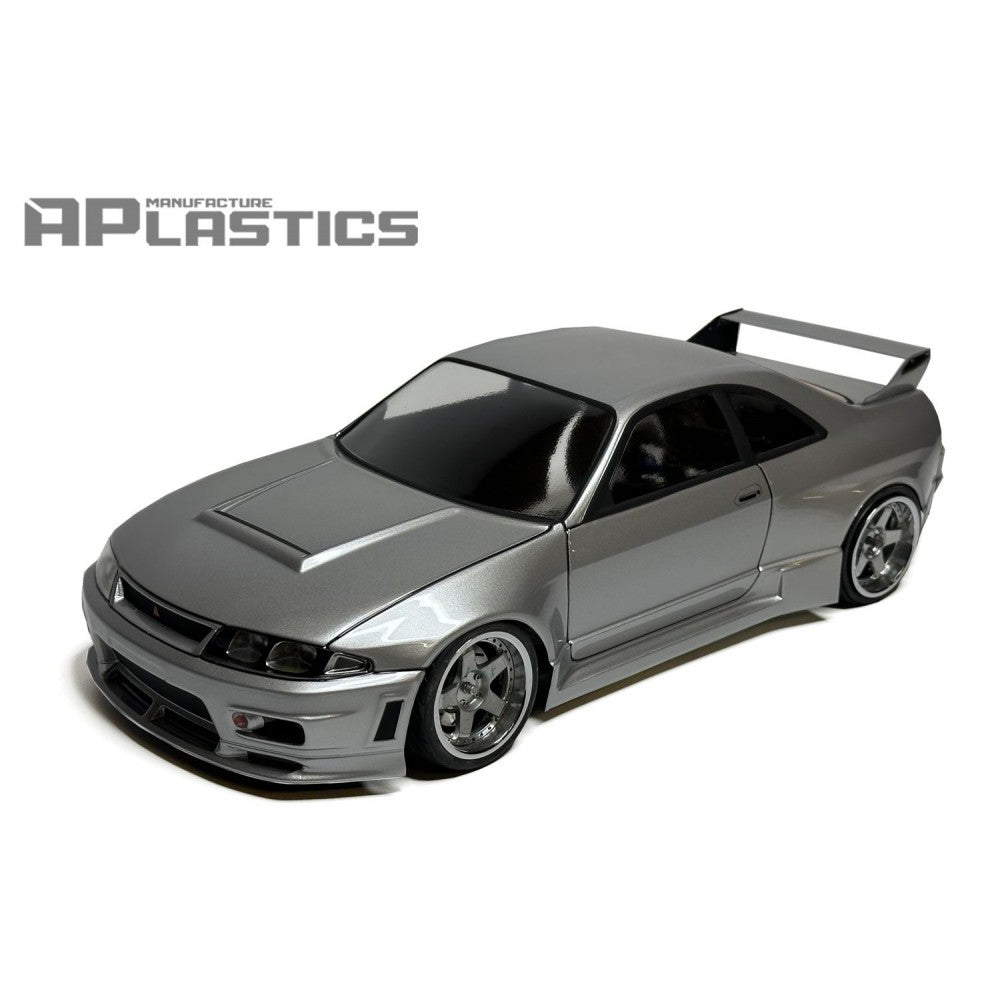 Nissan Skyline GTR BNR33 R33 GT-R 1-10 Body Set (196mm) [APlastics