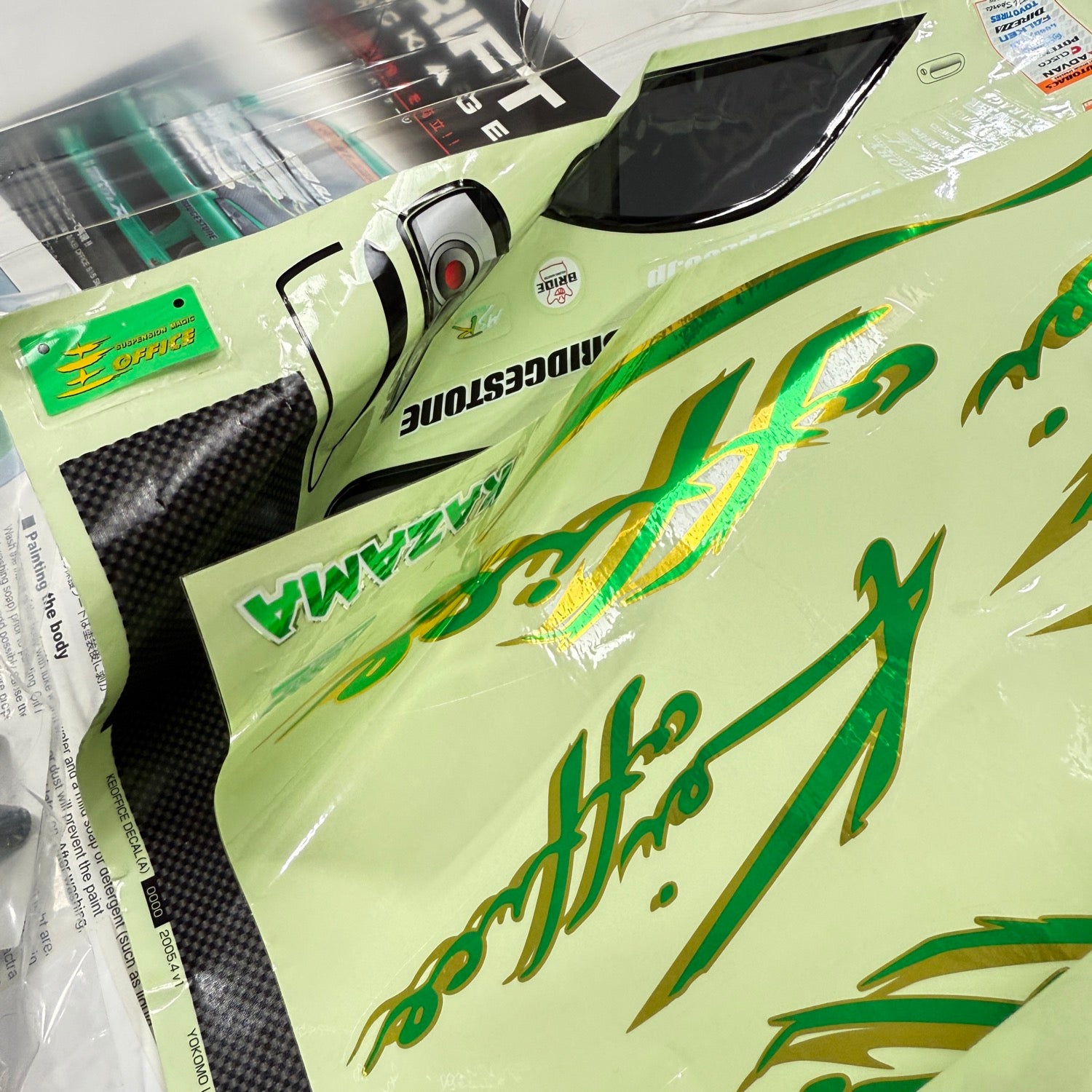 Nissan S15 Silvia Kei Office w/ Livery, Wing, 1-10 Body Set