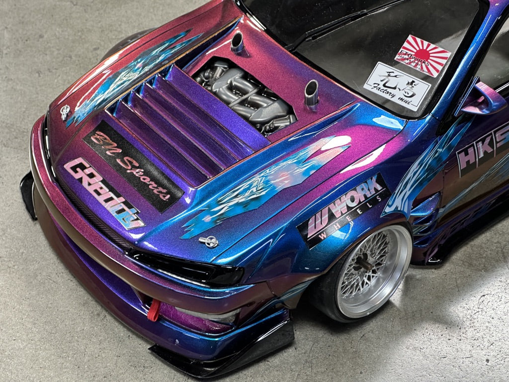NISSAN Silvia S14 BLS Sports 1-10 (208mm-208mm) Body Set [Pandora