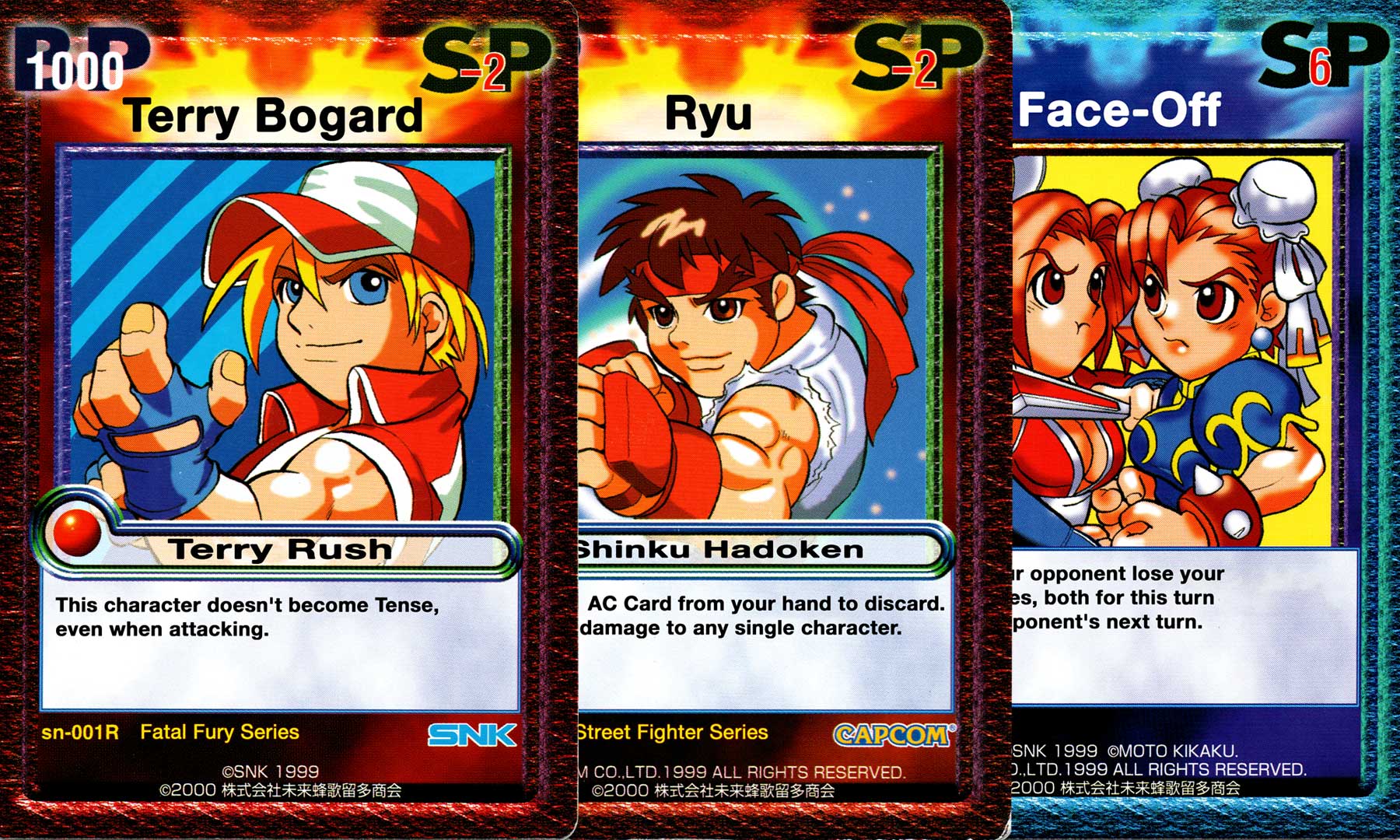 VERSUS TCG – SNK vs Capcom Card Scans and English Translation – G-Wave