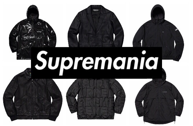 Supmani | Supreme 2019SS 黒いアイテムだけ紹介！ジャケット編