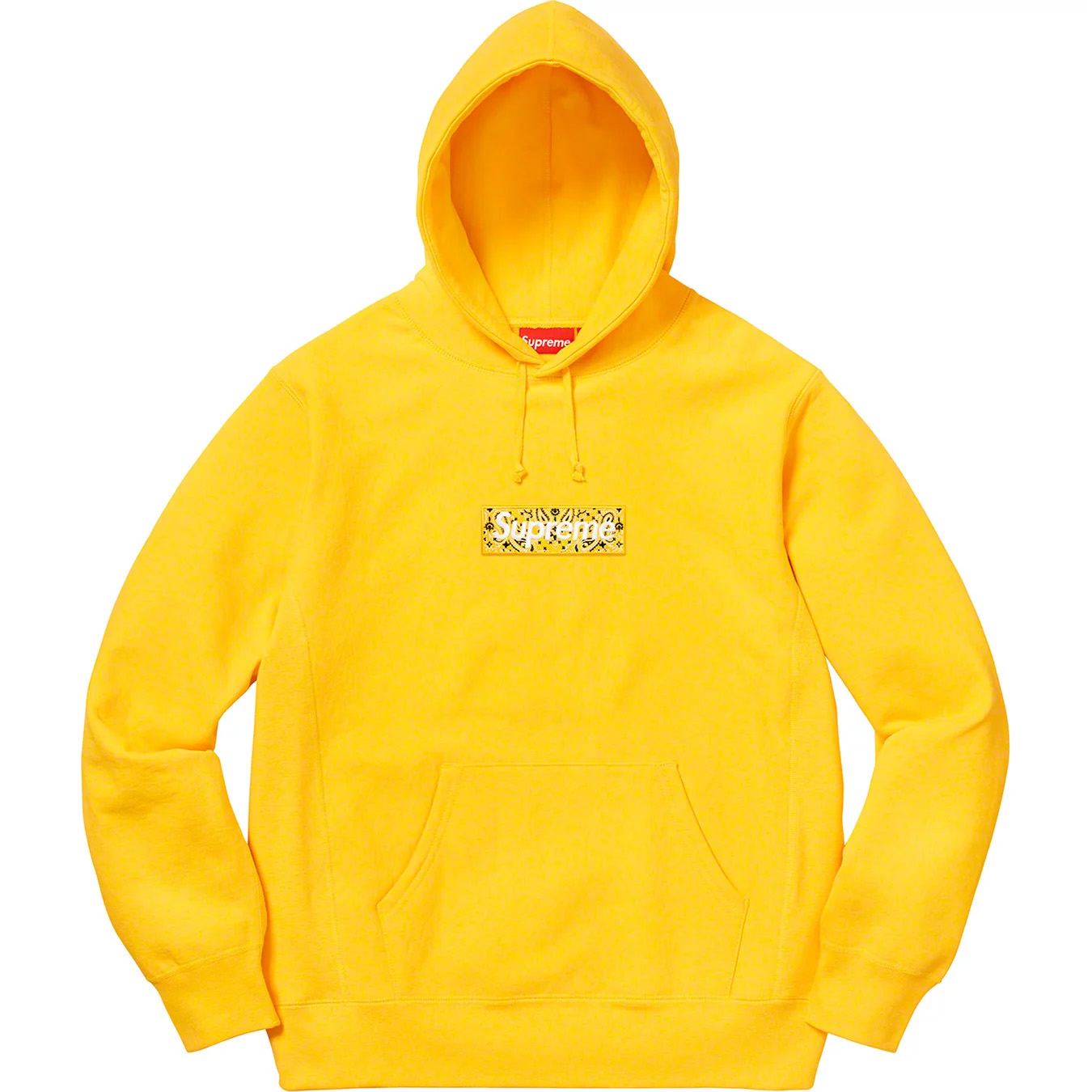 Bandana Box Logo Hooded Sweatshirt | Supreme 19fw