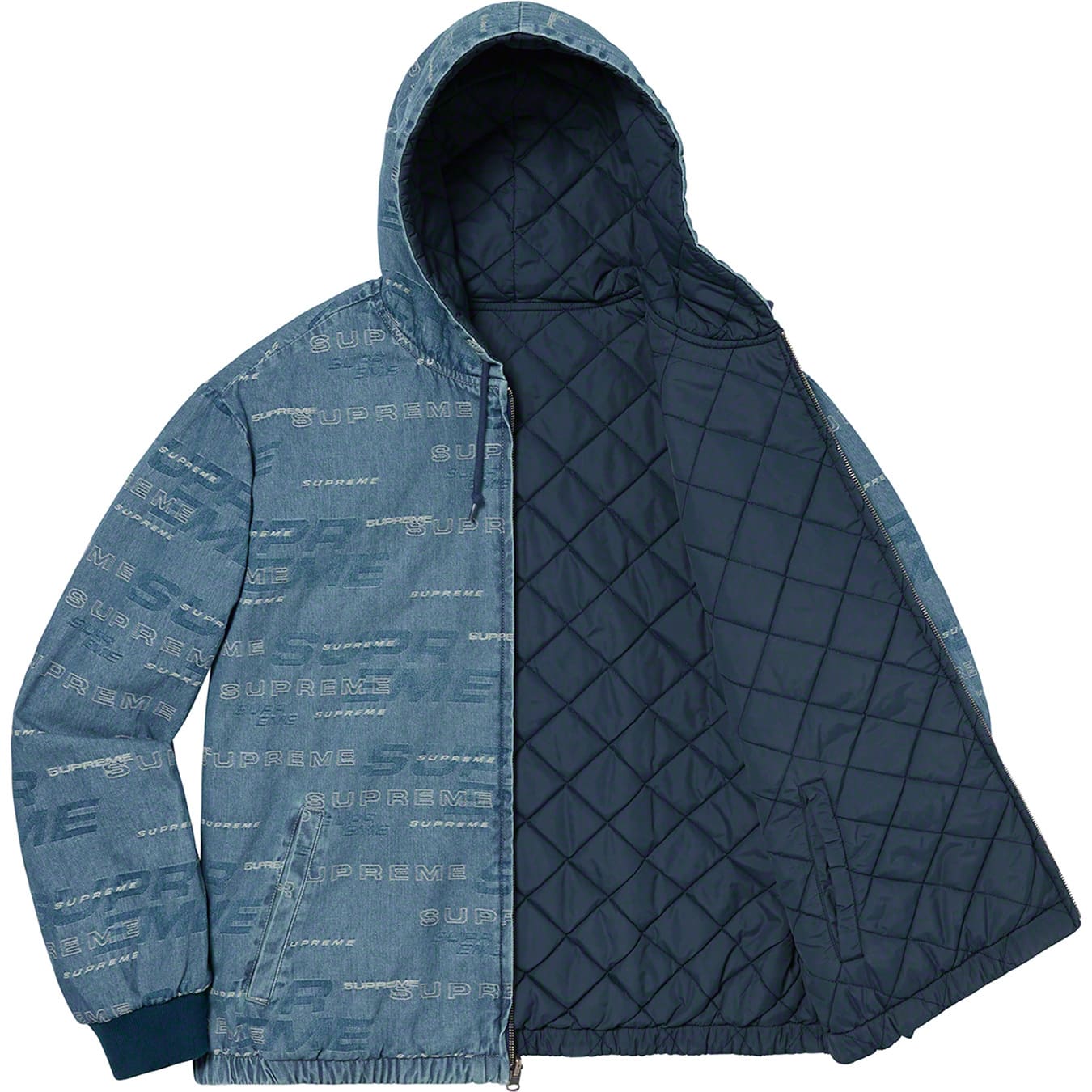 Reversible Dimensions Logo Denim Work Jacket | Supreme 19fw