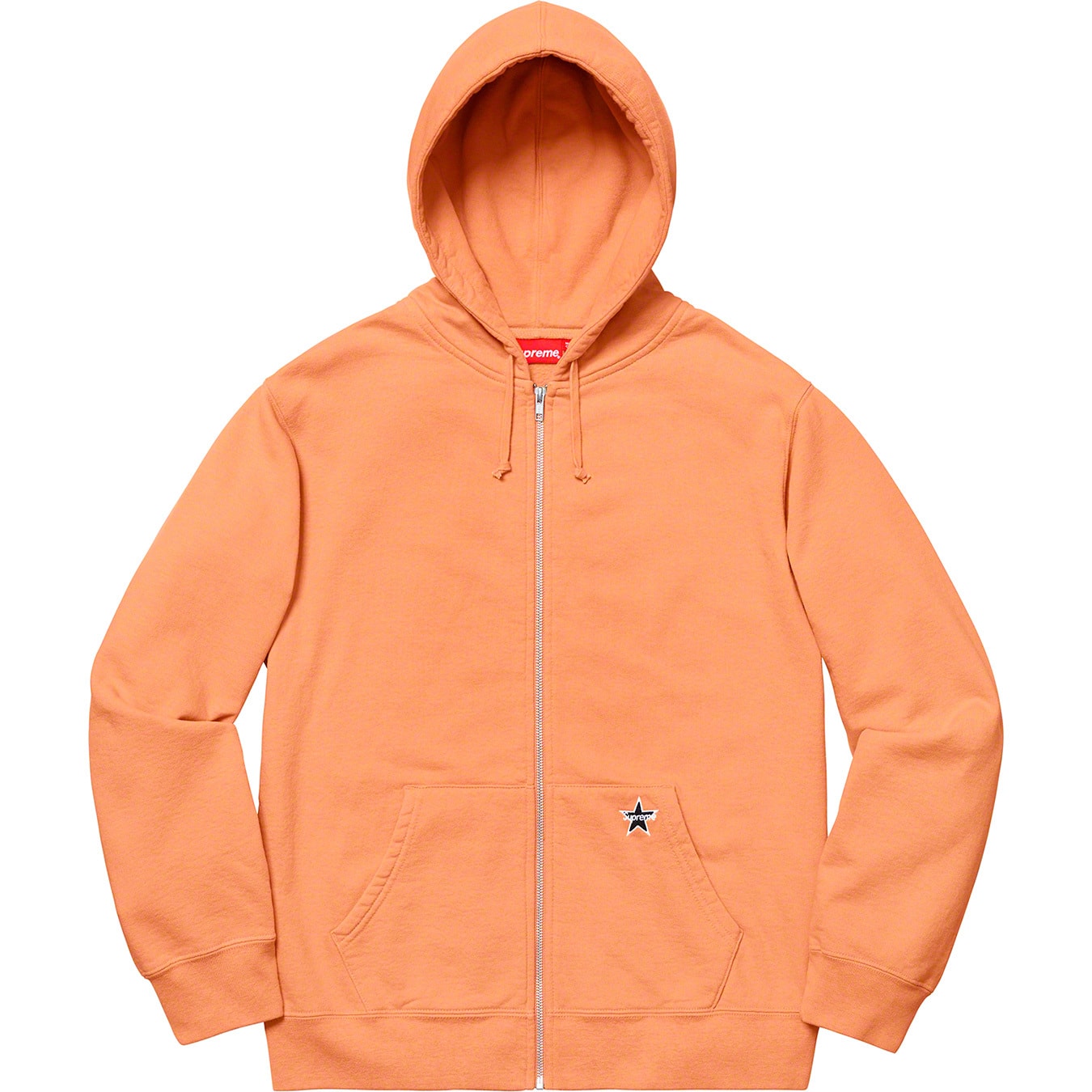 Star Zip Up Sweatshirt | Supreme 19ss