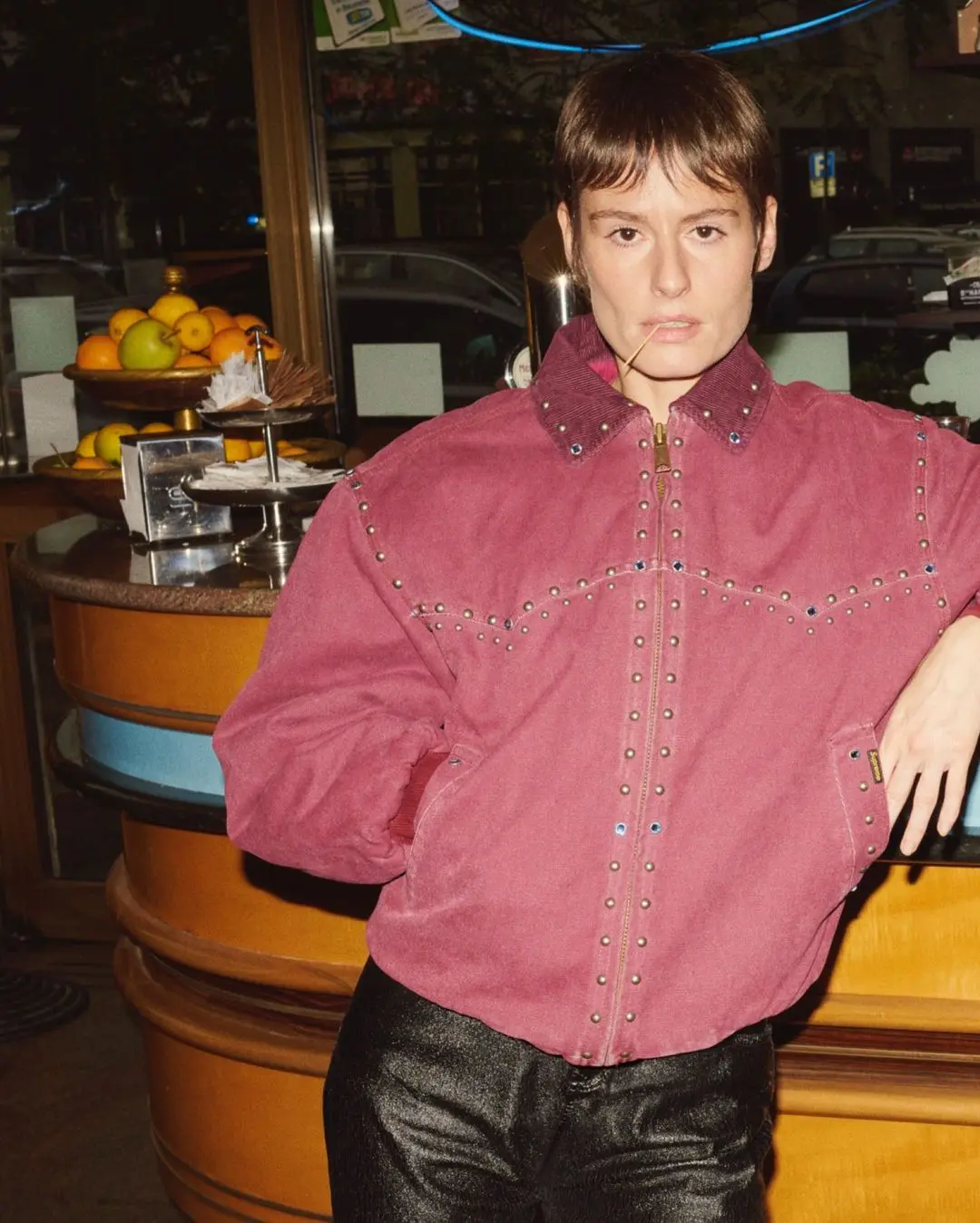 Supreme®/b.b. Simon Studded Work Jacket | Supreme 24fw