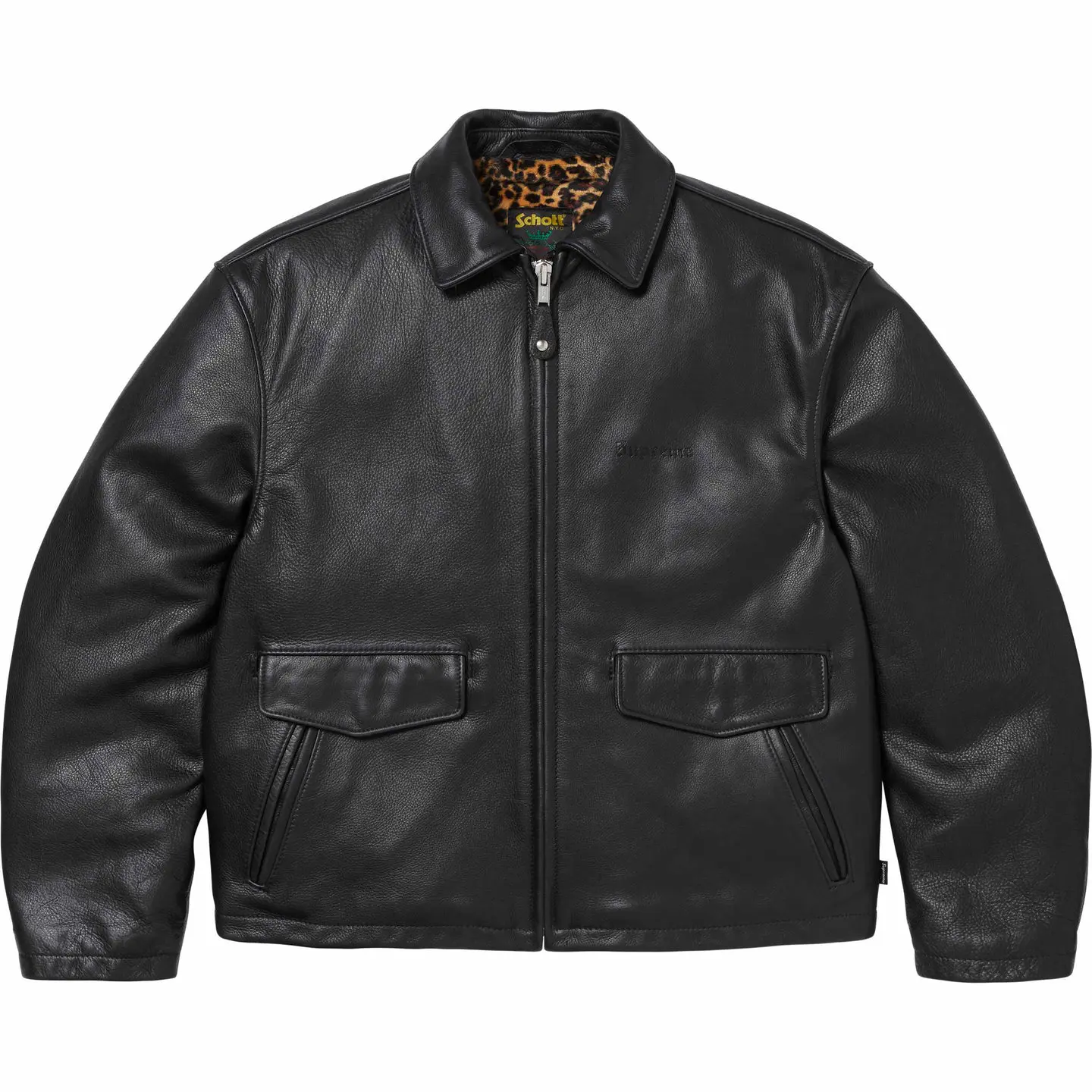 Supreme®/Schott® Leather Racer Jacket | Supreme 24fw