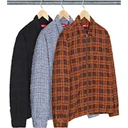 Bouclé Zip Up Shirt | Supreme 24fw