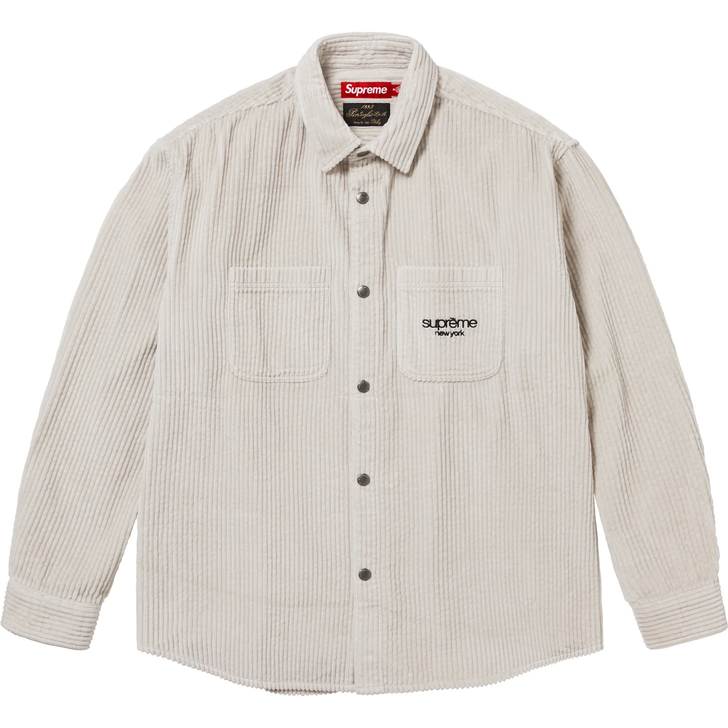 Wide Wale Corduroy Snap Shirt | Supreme 24fw