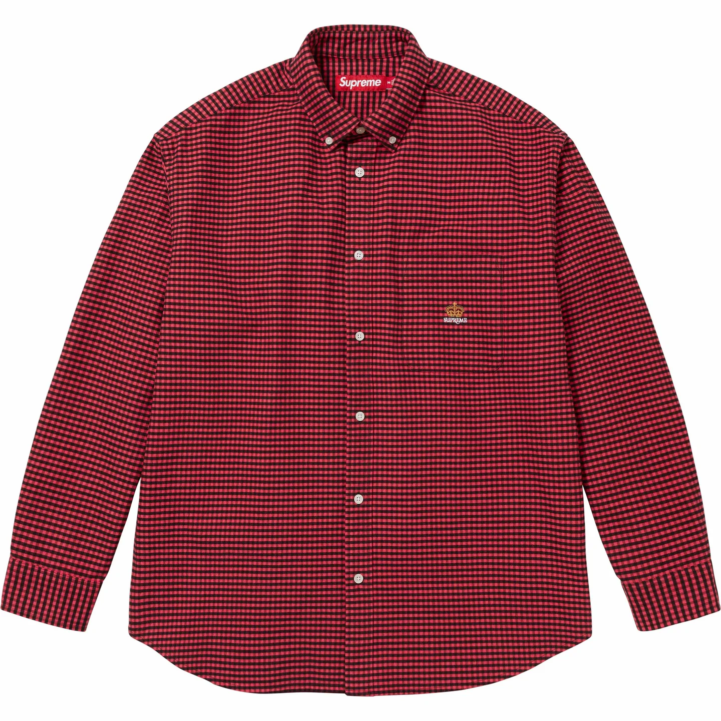 Loose Fit Flannel Oxford Shirt | Supreme 24fw