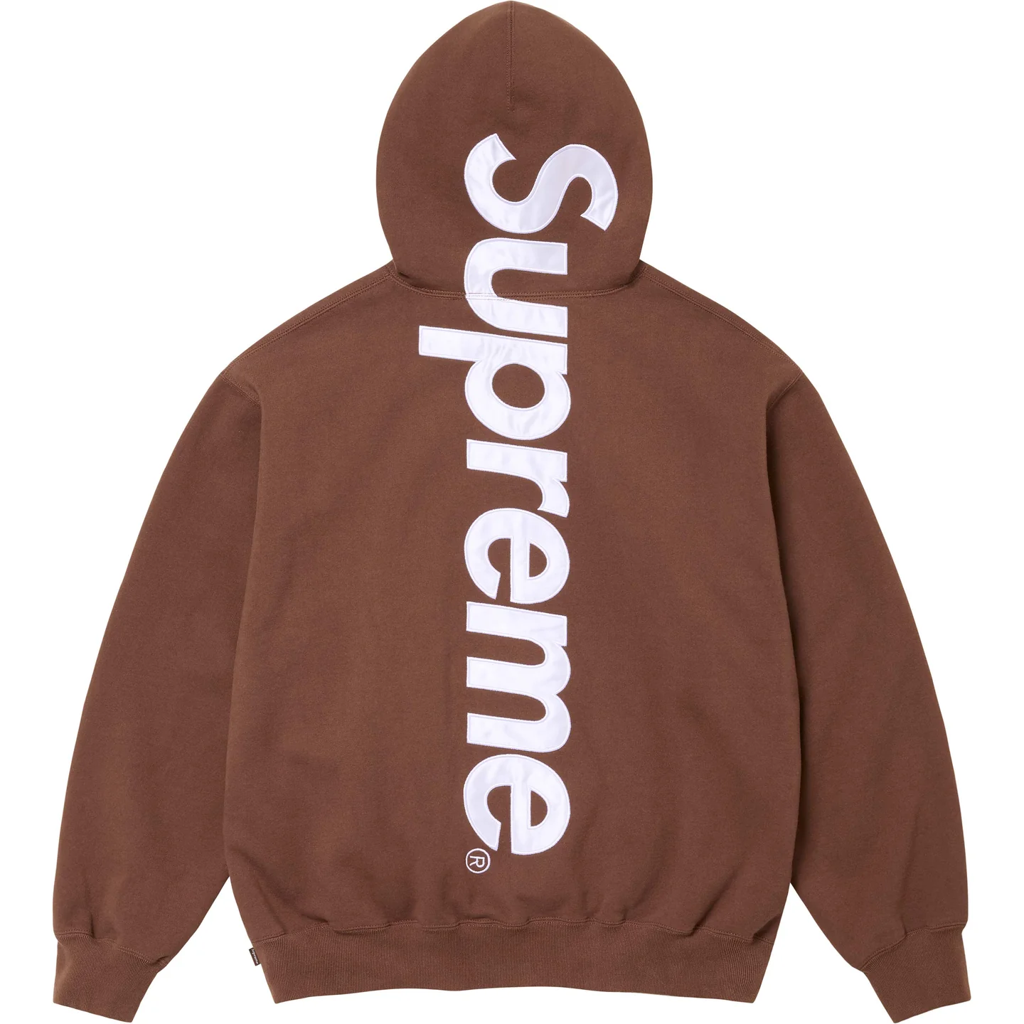 Satin Appliqué Hooded Sweatshirt | Supreme 24fw