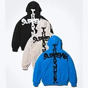 Supreme®/Thrasher® Zip Up Hooded Sweatshirt | Supreme 24fw