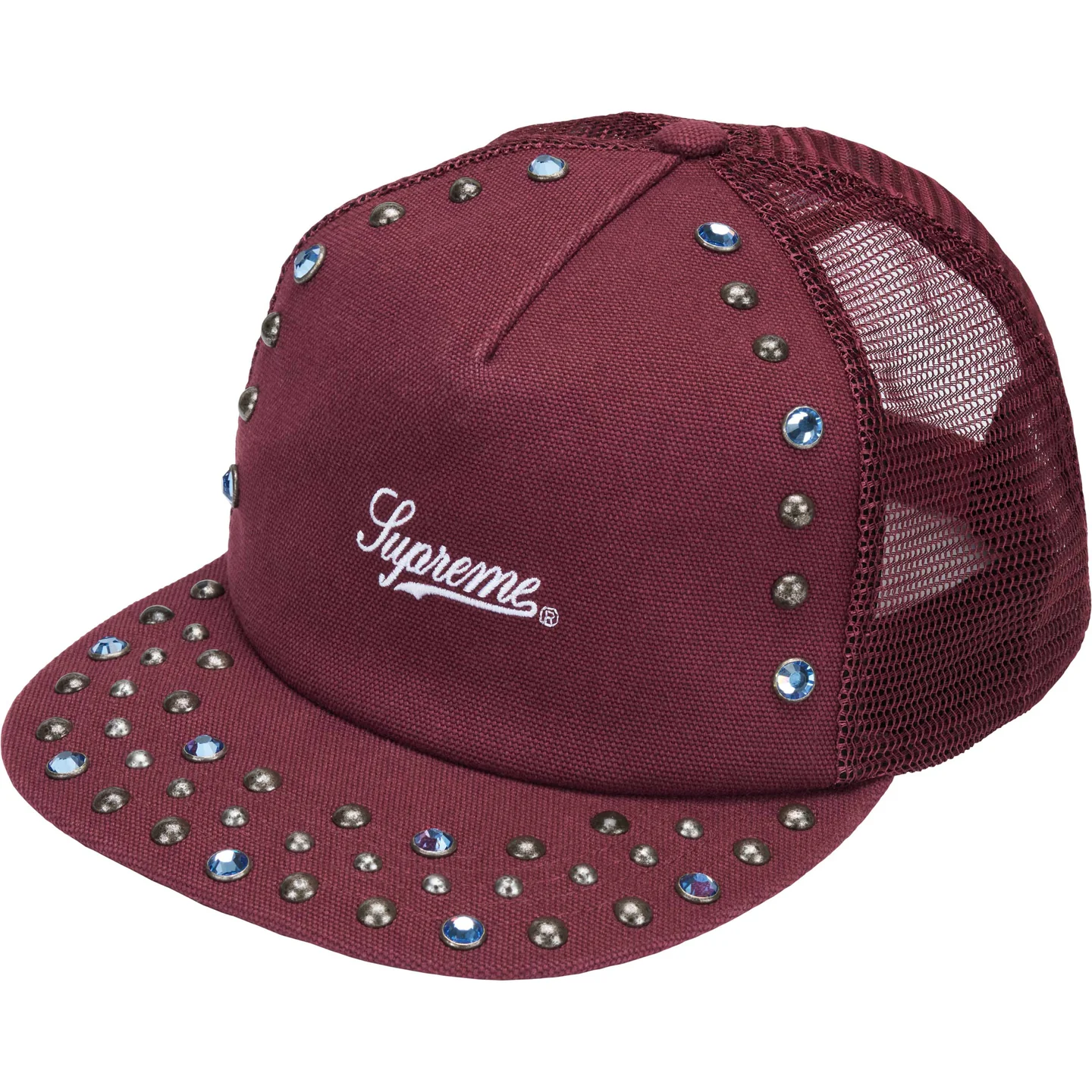 Supreme®/b.b. Simon Studded Canvas 6-Panel | Supreme 24fw