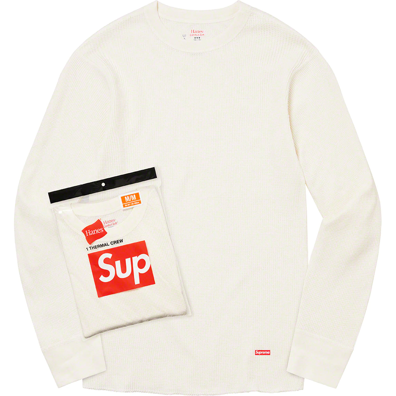 Supreme®/Hanes® Thermal Crew (1 Pack) | Supreme 24fw