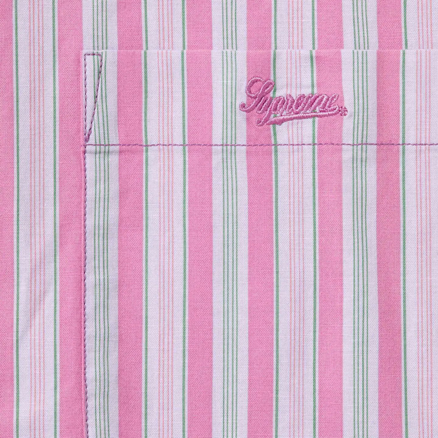 Loose Fit Multi Stripe S/S Shirt | Supreme 24ss