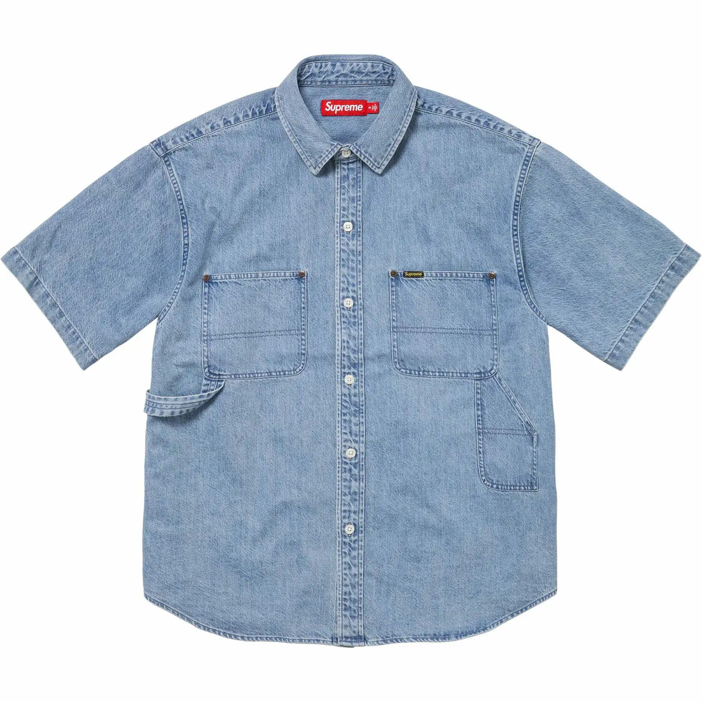 Loose Fit S/S Denim Painter Shirt | Supreme 24ss