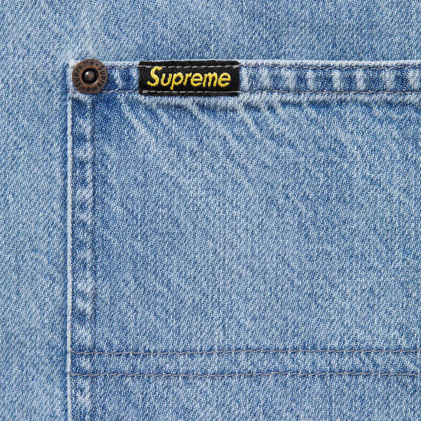 Loose Fit S/S Denim Painter Shirt | Supreme 24ss