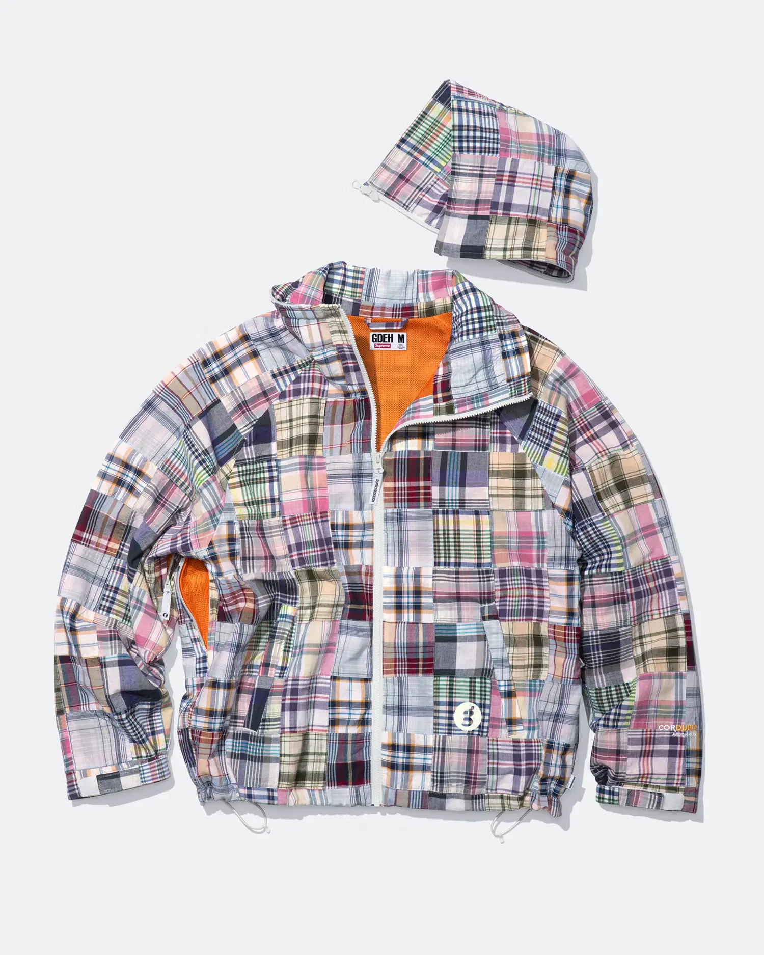 Supreme®/GOODENOUGH Patchwork Madras Hooded Jacket | Supreme 25ss
