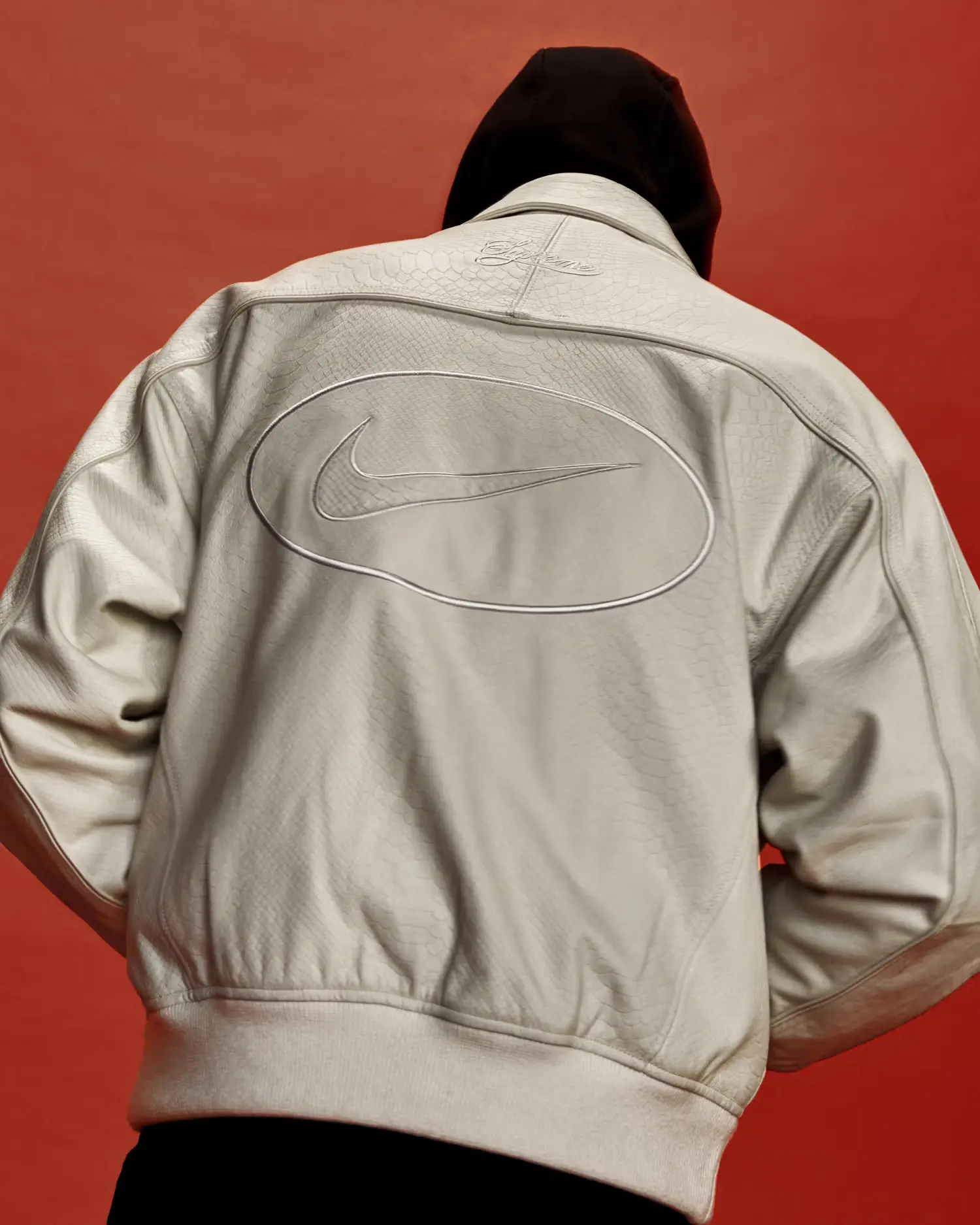 Supreme®/Nike® Leather Varsity Jacket | Supreme 25ss