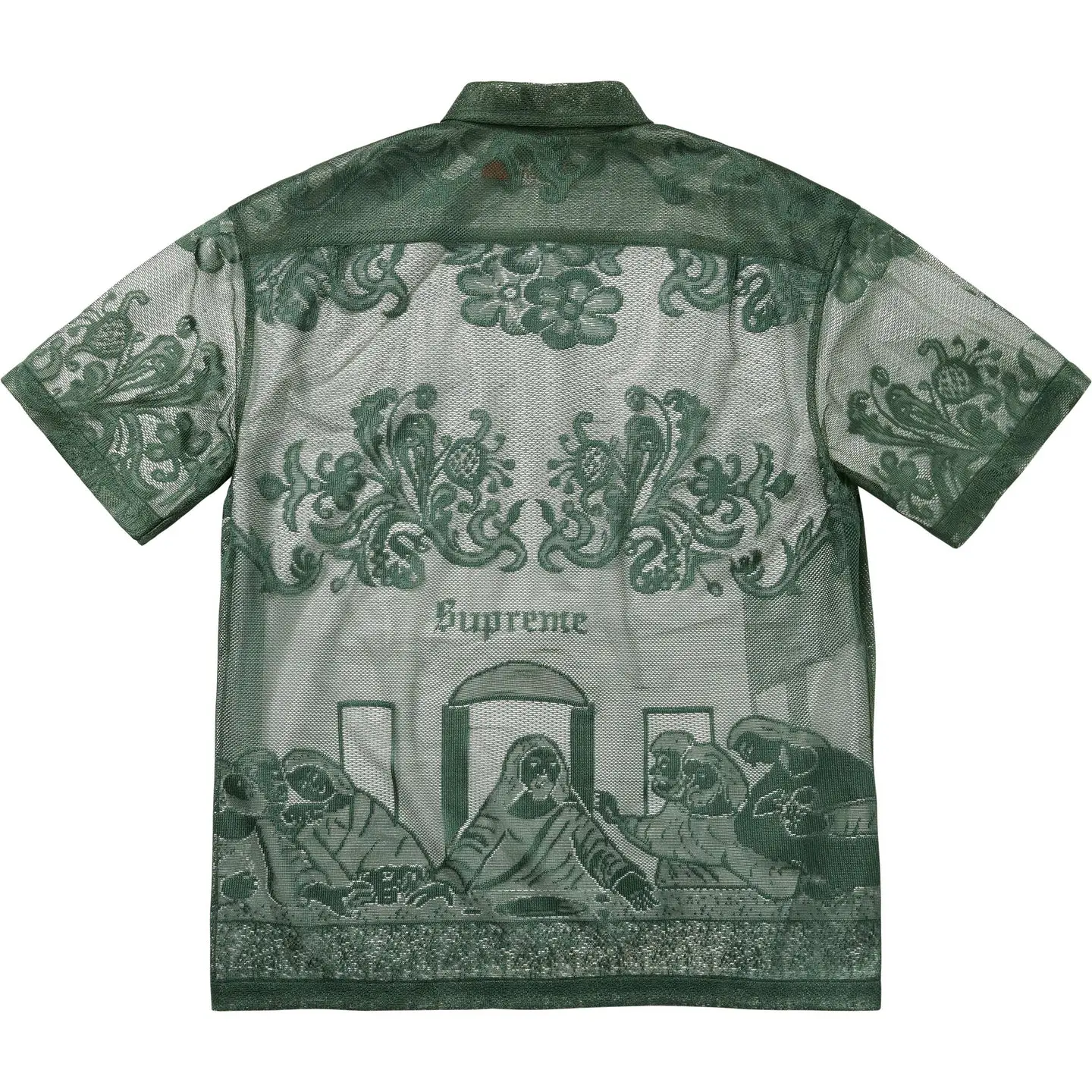 Last Supper Lace S/S Shirt | Supreme 25ss