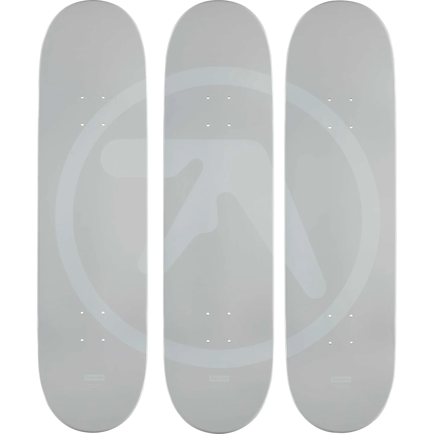 Supreme/Aphex Twin Come To Daddy Skateboard (Set of 3) | Supreme 25ss