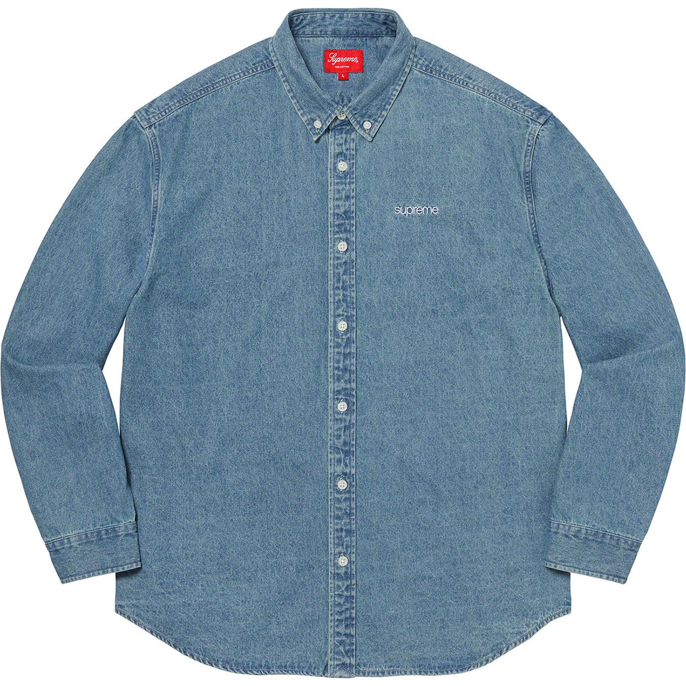 Classic Logo Denim Shirt | Supreme 20fw