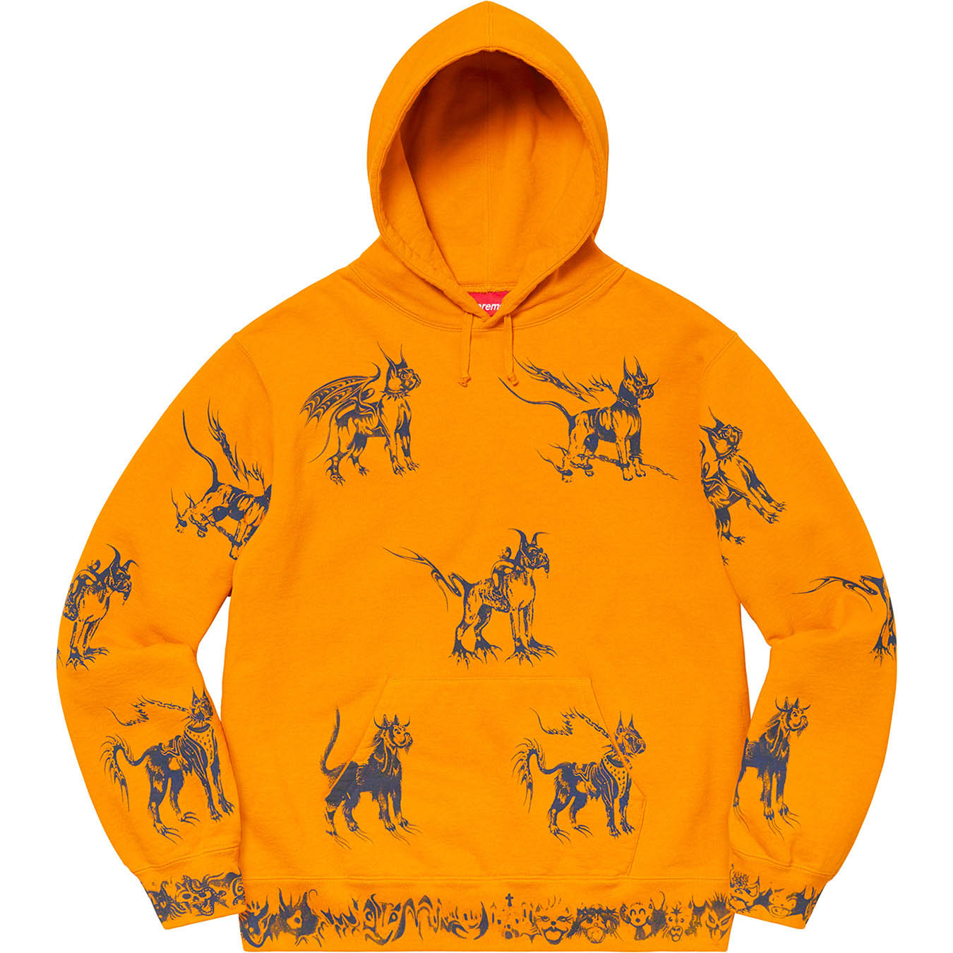 Animals Hooded Sweatshirt | Supreme 20ss