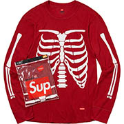 Supreme®/Hanes® Bones Thermal Crew (1 Pack) | Supreme 21fw