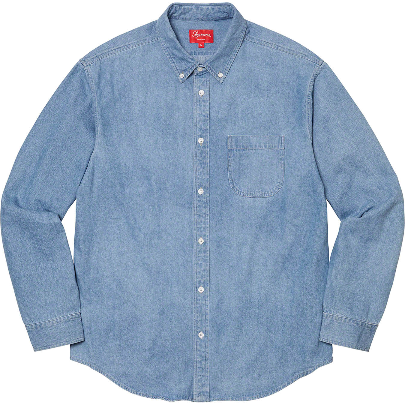 Appliqué Denim Shirt | Supreme 21fw