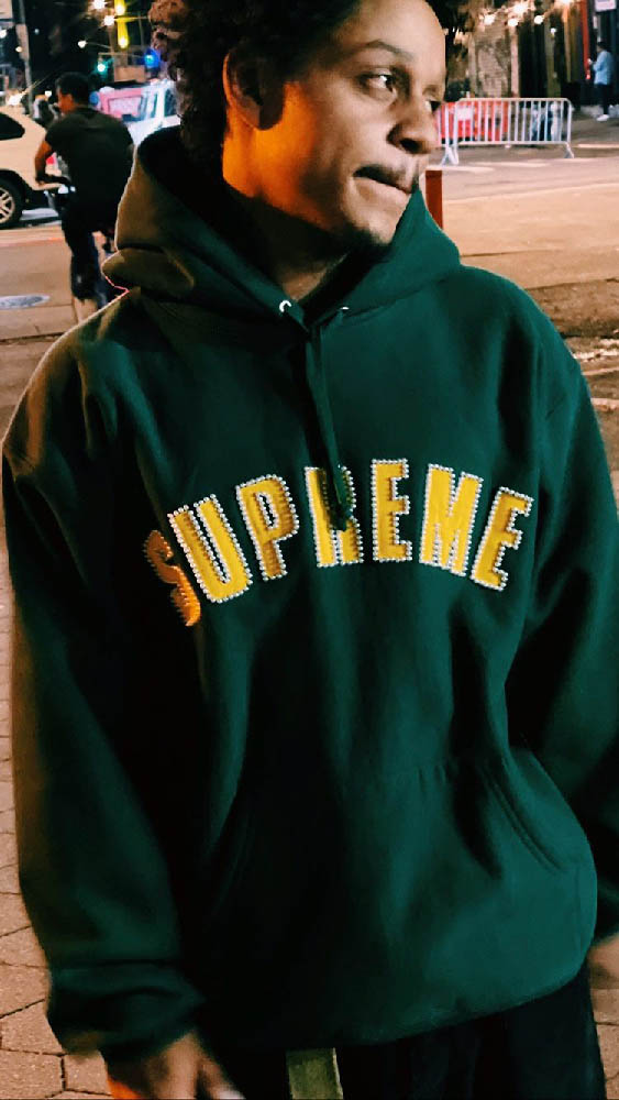 Pearl Logo Hooded Sweatshirt | Supreme 21fw