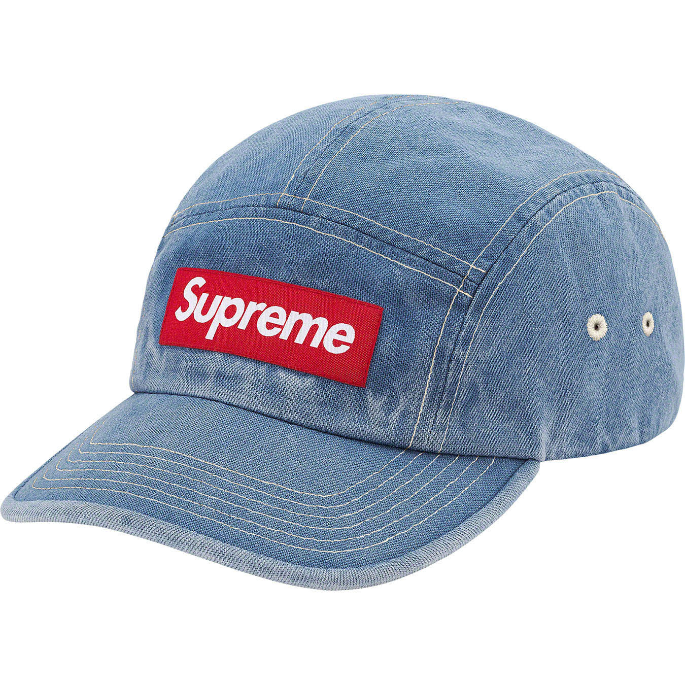 Washed Chino Twill Camp Cap | Supreme 21ss