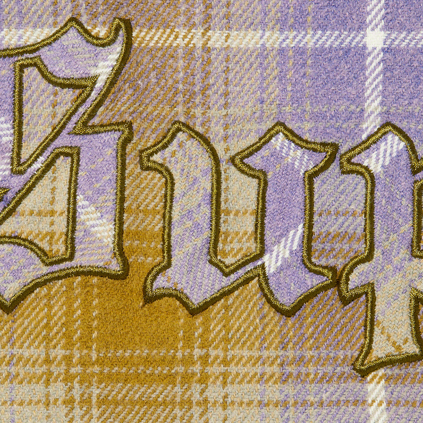 Faux Shearling Lined Flannel Shirt | Supreme 22fw