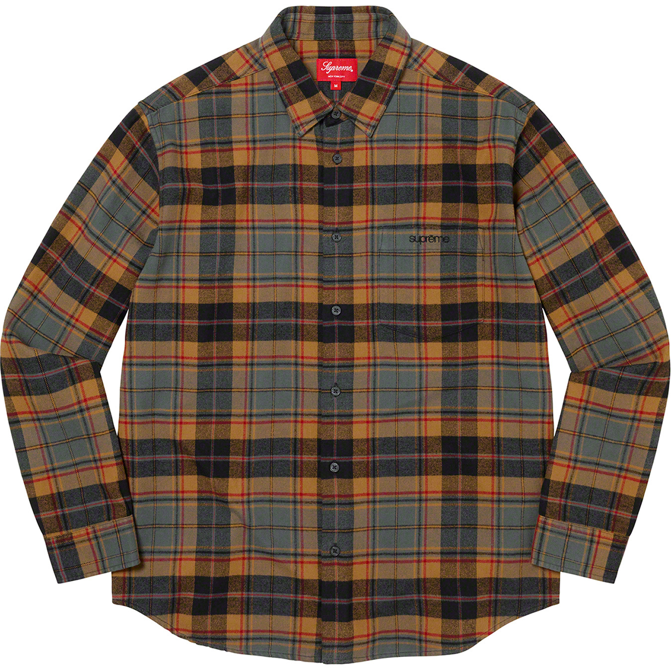 Plaid Flannel Shirt | Supreme 22fw