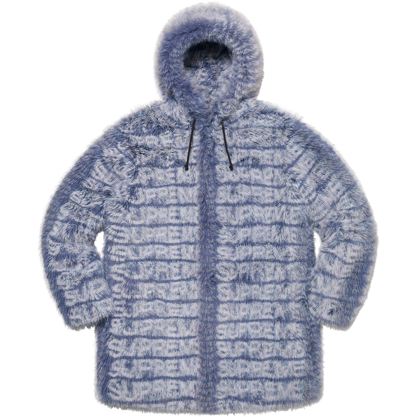 Faux Fur Hooded Coat | Supreme 22ss