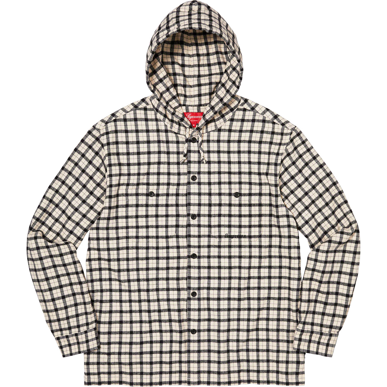 Mini Plaid Hooded Shirt | Supreme 22ss